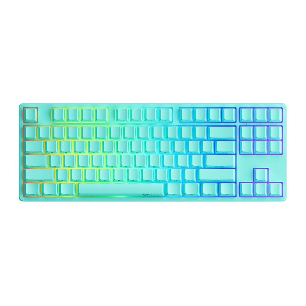 AKKO 5087S-SP QMK Mint TKL RGB Hotswap Mekanik Gaming Klavye